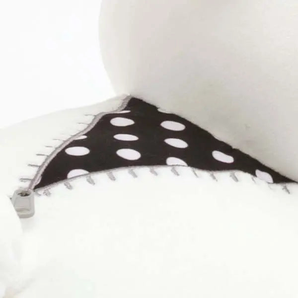 San-X | Rilakkuma BASIC RILAKKUMA MONOCHROME Soft and Squishy Plush Toy Lying Face Down