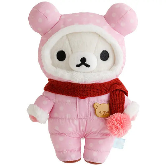San-X | Anime Rilakkuma Arctic Costume Limited Plush Toy - Korilakkuma