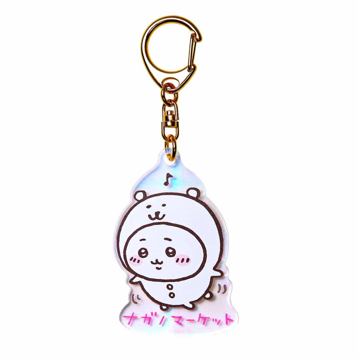 Nagano | Nagano Market Holographic Acrylic Keychain - Chiikawa