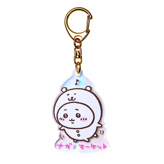 Nagano | Nagano Market Holographic Acrylic Keychain - Chiikawa