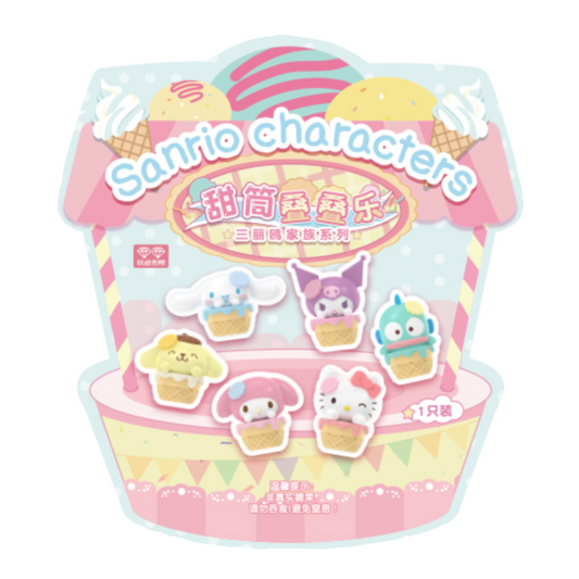 Sanrio Mini | Sanrio Characters Ice Cream Cone Series Blind Box