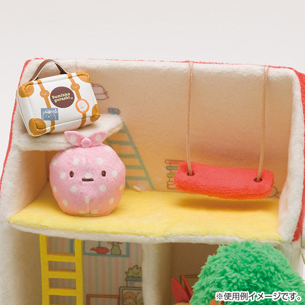 San-X | Sumikko Gurashi House | Sumikko House 2 Story With Wing Scene Plush Toy MX23701