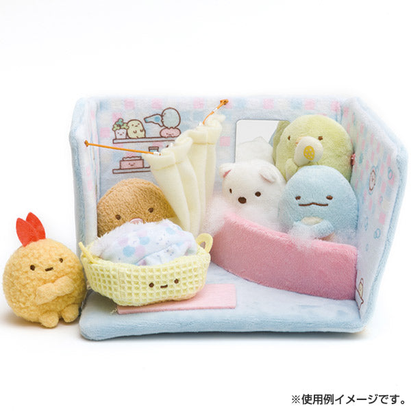 San-X | Sumikko Gurashi House | Sumikko Bathroom Theme House Plush Toy MX64101