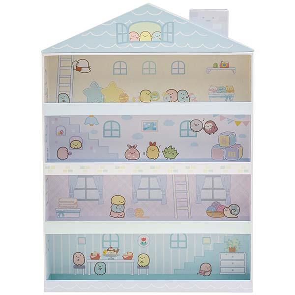 San-X | Sumikko Gurashi Collection | Corner House Case (Corner Cleaning in the Room - Blue) FB54801