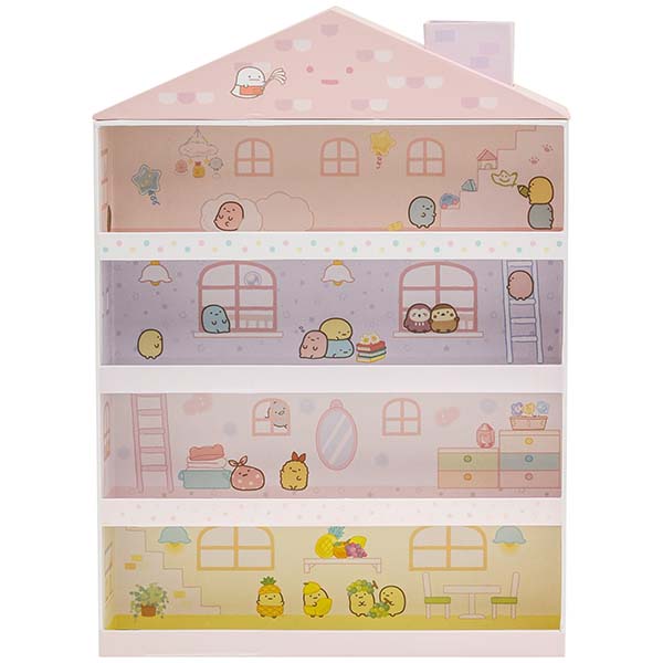 San-X | Sumikko Gurashi Collection | Corner House Case (Corner Cleaning in the Room - Pink) FB54802