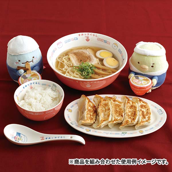 San-X | Anytime Ramen Goods Sumikko Gurashi  - Gyoza Plate TK21902