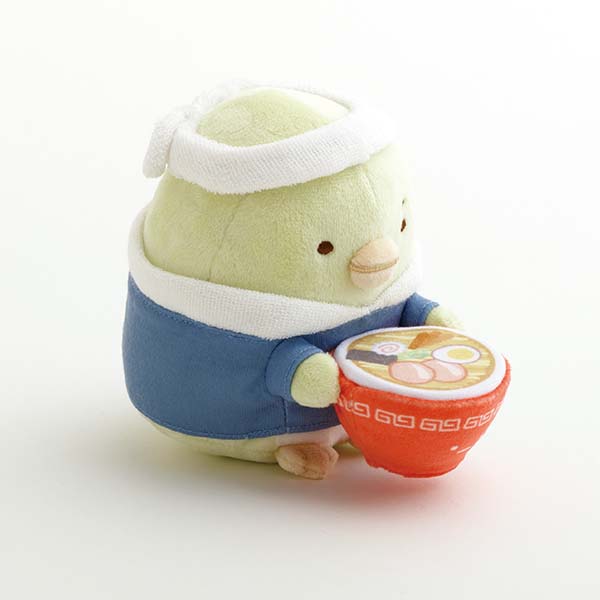 San-X | Anytime Ramen Stuffed Toy Sumikko Gurashi - Penguin? MO75901