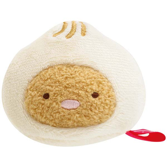 San-X | Sumikko Gurashi Happy Tapioca Convenience Store Plush Tenori - Tonkatsu Meat Bun MO86701