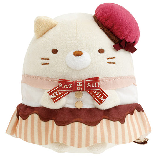 San-X | Sumikko Gurashi Cafe Sumiko's Chocolate Fair Pold Stuffed Animals - Neko Cat MO97401