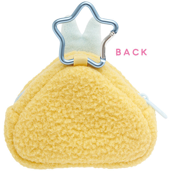 San-X | Sumikko Gurashi Dreaming Tails Theme Plush Mini Pouch - Fried Horse Mackerel Tail CA70502
