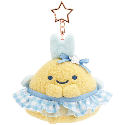 San-X | Sumikko Gurashi Dreaming Tails Theme Dream Hanging Plush Toy - Fried Horse Mackerel Tail MV12501