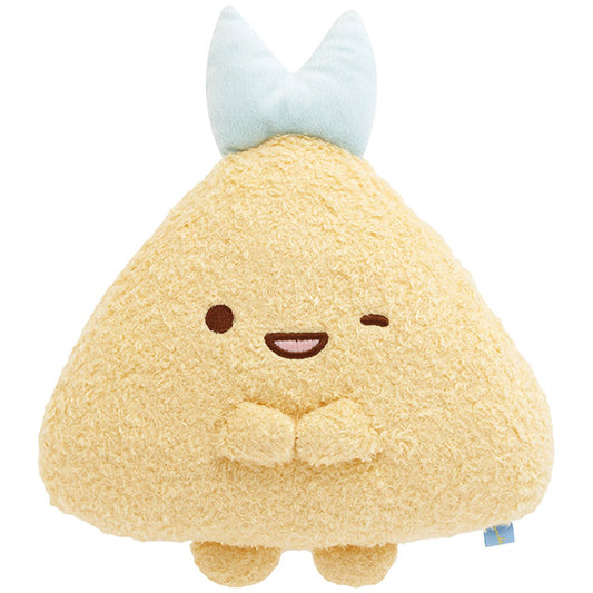 San-X | Sumikko Gurashi Dreaming Tails Theme Mini Mini Cushion - Fried Horse Mackerel Tail MV12801