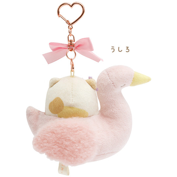 San-X | Sumikko Gurashi Minikko Daycare Collection Hanging Plush Toy - Neko Cat MV23601