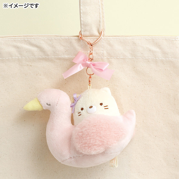 San-X | Sumikko Gurashi Minikko Daycare Collection Hanging Plush Toy - Neko Cat MV23601