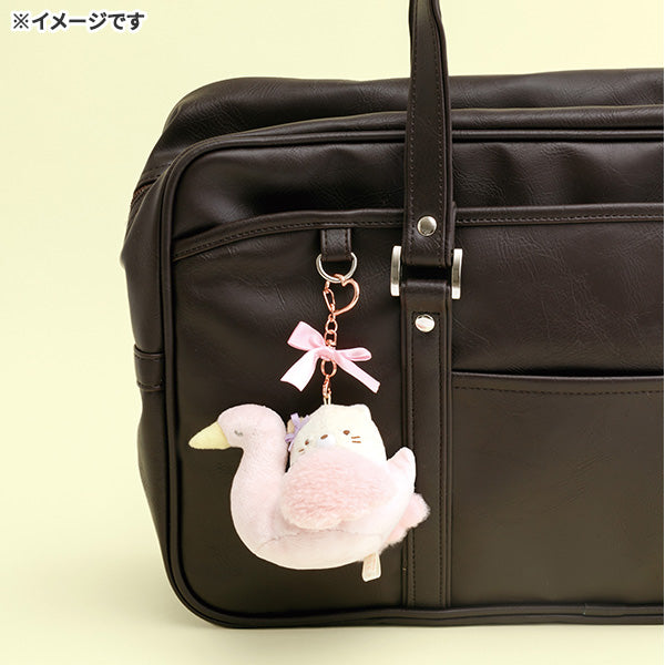 San-X | Sumikko Gurashi Minikko Daycare Collection Hanging Plush Toy - Neko Cat MV23601