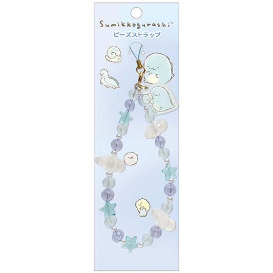 San-X | Sumikko Gurashi Beaded Strap - Lizard AB35803
