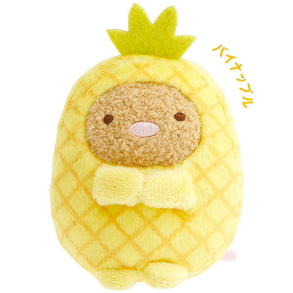 San-X | Sumikko Gurashi Fruit Parlor Hand-held Tenori Plush Toy - Tonkatsu MV45301