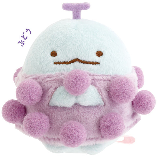 San-X | Sumikko Gurashi Fruit Parlor Hand-held Tenori Plush Toy - Lizard MV45501