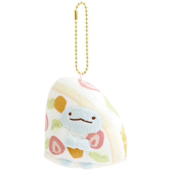 San-X | Sumikko Gurashi Fruit Parlor Hanging Plush Toy - Lizard MV46501