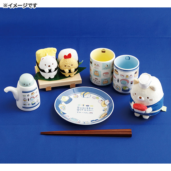 San-X | Sumikko Gurashi Anytime Sushi Series Hanging Plush Toy - Fried Shrimp Tail MV38801