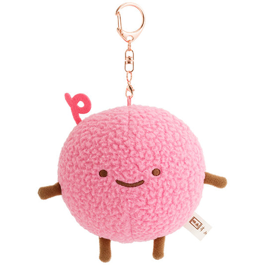 San-X | Sumikko Gurashi Kedama Hanging Plush Toy - Pink Sweater