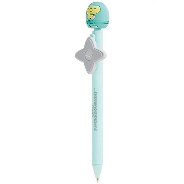 San-X | Sumikko Gurashi Ninja Series Ballpoint Pen with Mascot - Penguin?