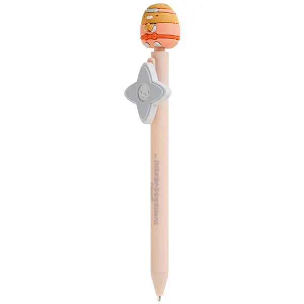 San-X | Sumikko Gurashi Ninja Series Ballpoint Pen with Mascot - Tonkatsu