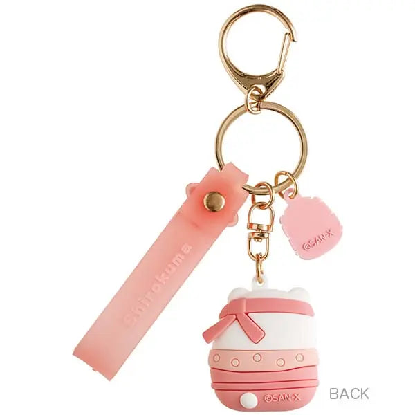 San-X | Sumikko Gurashi Ninja Series Mascot keychain - Polar Bear