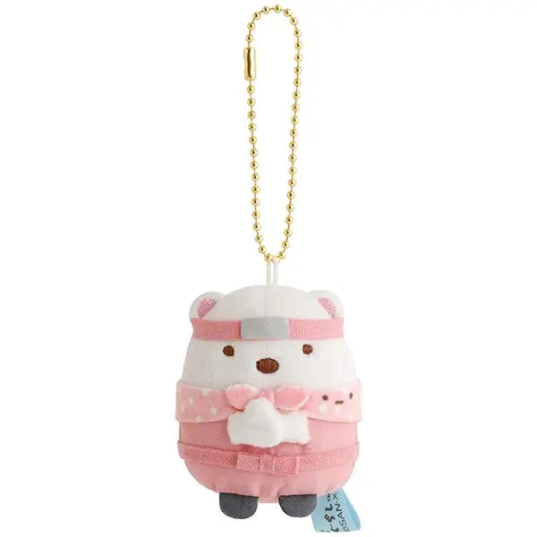 San-X | Sumikko Gurashi Ninja Series Nin nin! Hanging Plush Toys - Polar Bear