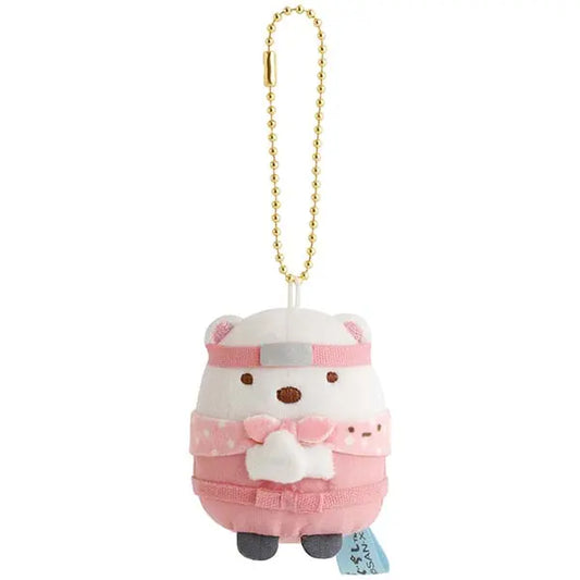 San-X | Sumikko Gurashi Ninja Series Nin nin! Hanging Plush Toys - Polar Bear