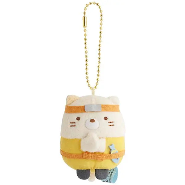 San-X | Sumikko Gurashi Ninja Series Nin nin! Hanging Plush Toys - Cat
