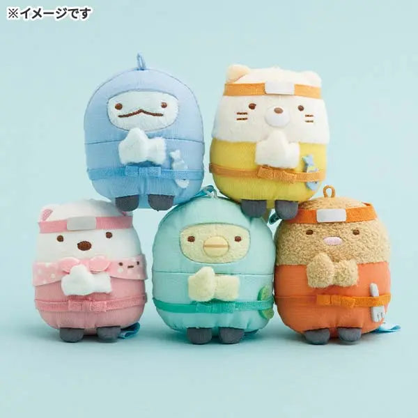 San-X | Sumikko Gurashi Ninja Series Nin nin! Hanging Plush Toys - Polar Bear