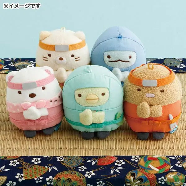 San-X | Sumikko Gurashi Ninja Series Nin nin! Hanging Plush Toys - Polar Bear