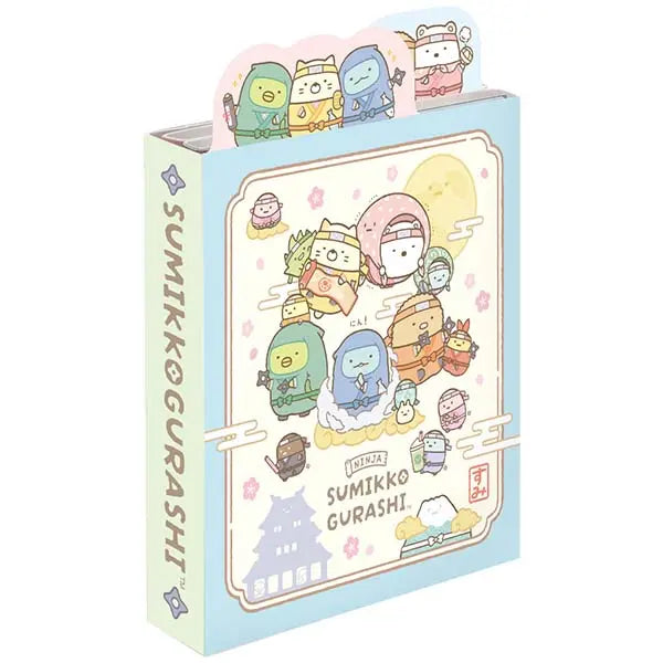 San-X | Sumikko Gurashi Ninja Series Flip-flop Memo Pad A
