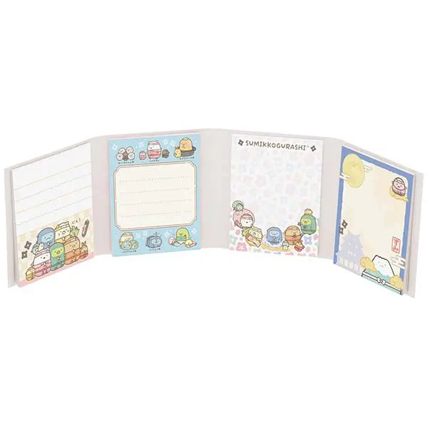 San-X | Sumikko Gurashi Ninja Series Flip-flop Memo Pad A