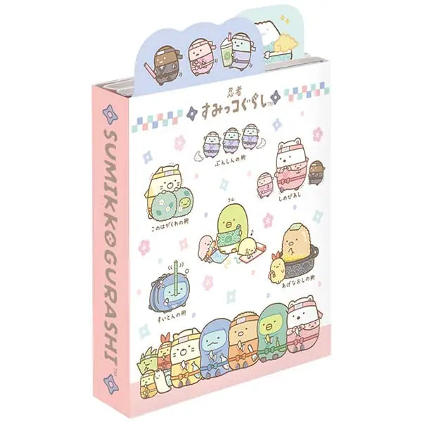 San-X | Sumikko Gurashi Ninja Series Flip-flop Memo Pad B