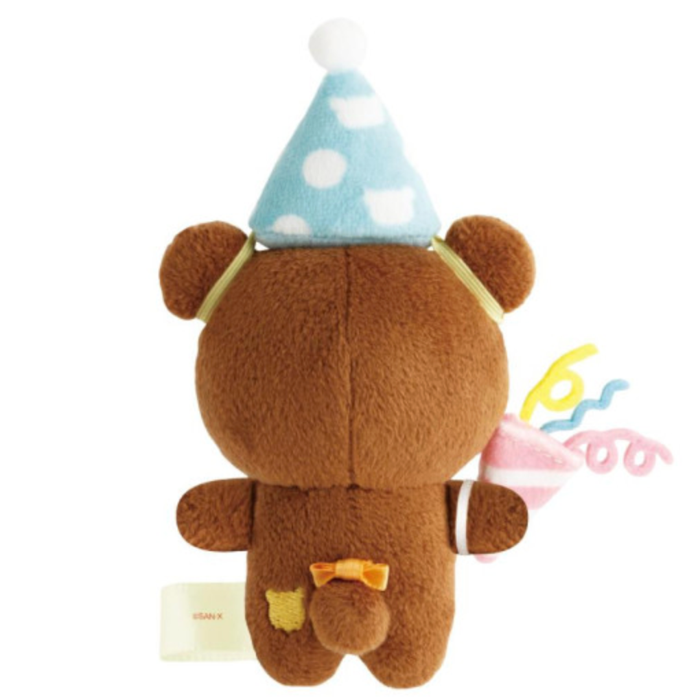 San-X | Rilakkuma Yurakucho Limited CoriCog Store Exclusive Chairoikoguma 10th Anniversary Hand-held Tenori Plush Toy