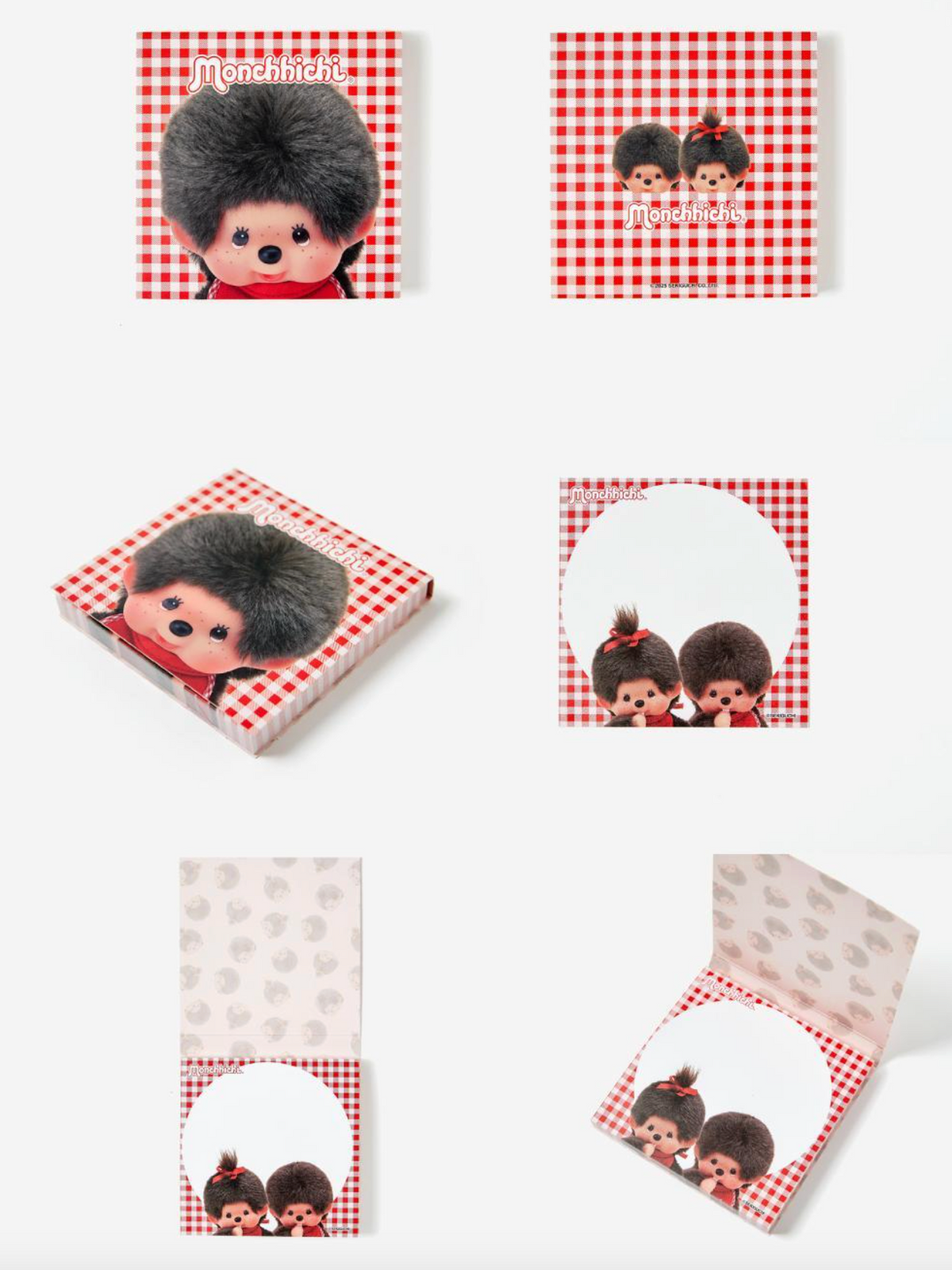 Monchhichi Korea | Monchichi Cover Square Memo Pad 100 Sheets (2 Types)