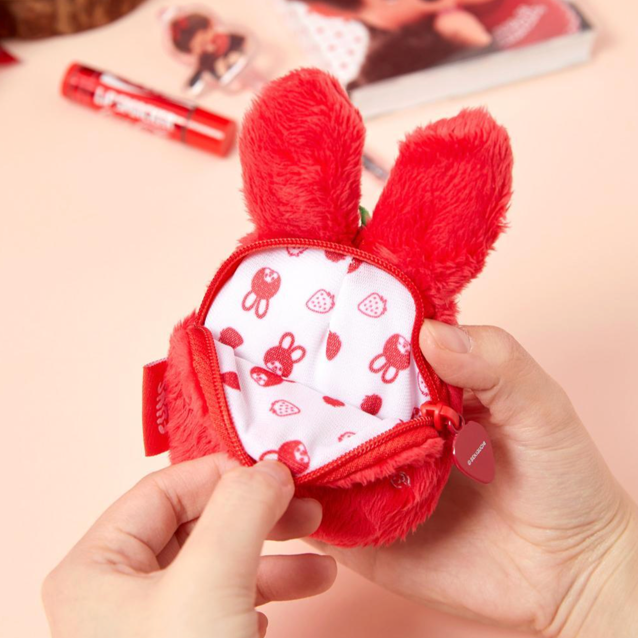 Monchhichi Korea | Monchhichi Face Pouch Keyring (3 Types)
