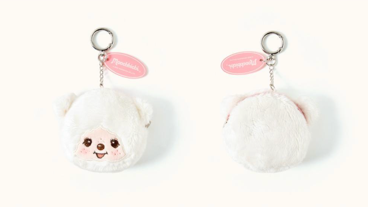 Monchhichi Korea | Monchhichi Face Pouch Keyring (3 Types)