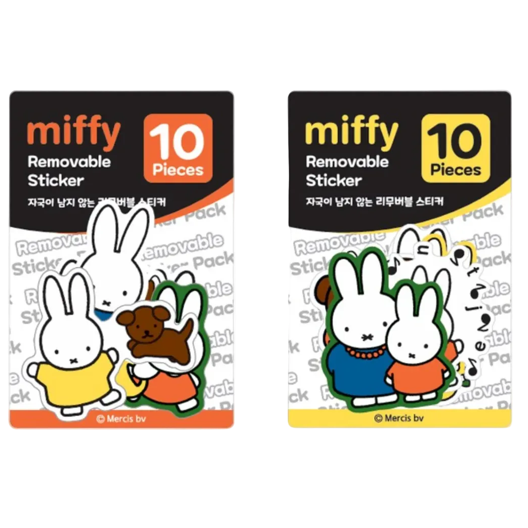 Miffy Korea | Miffy Removable Sticker (2 Types)