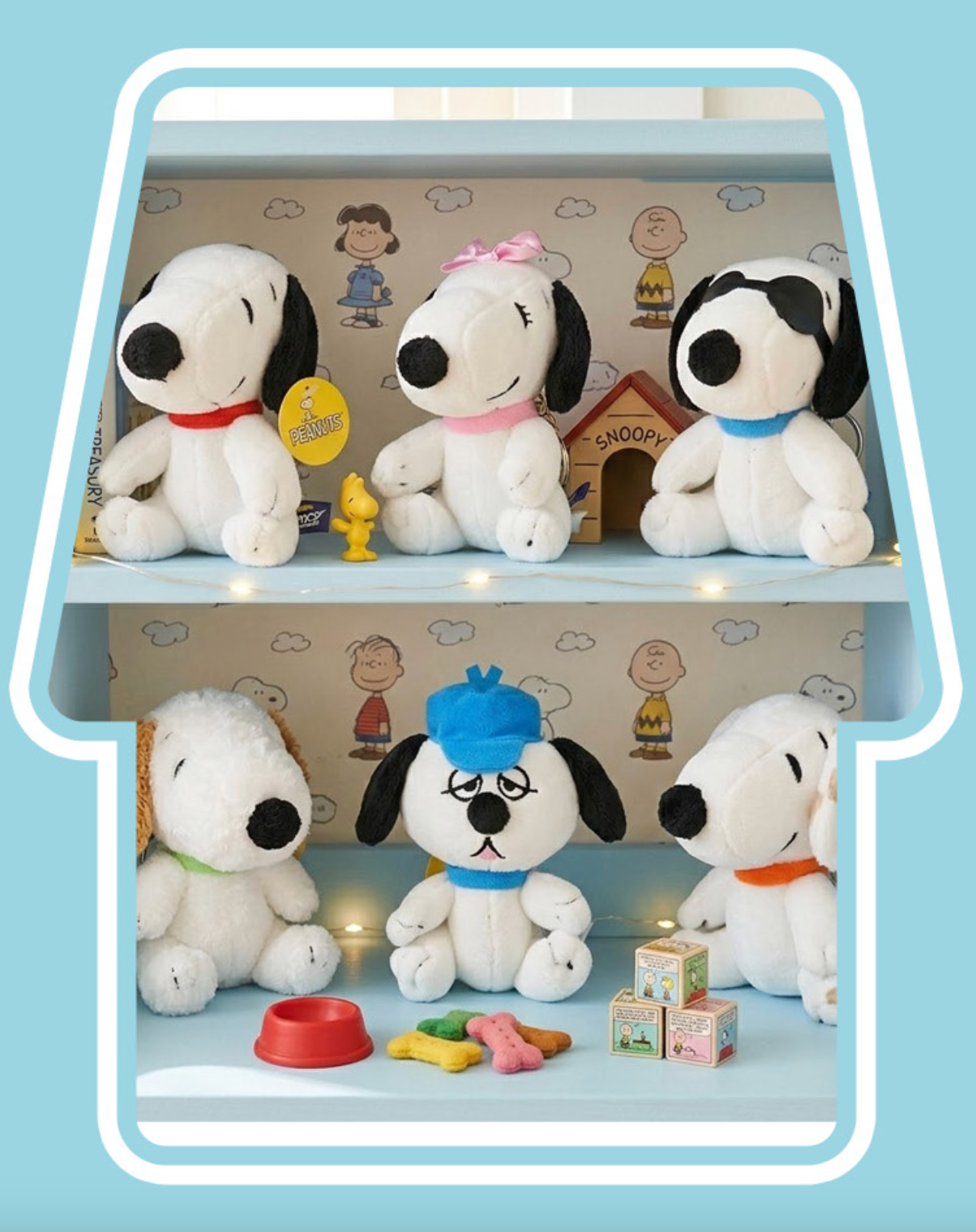 PEANUTS | SNOOPY CAMP HOUSE Korea Jointed Bag Hanger