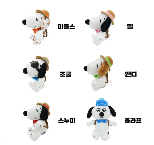 PEANUTS | SNOOPY CAMP HOUSE Korea Backpack Hanger