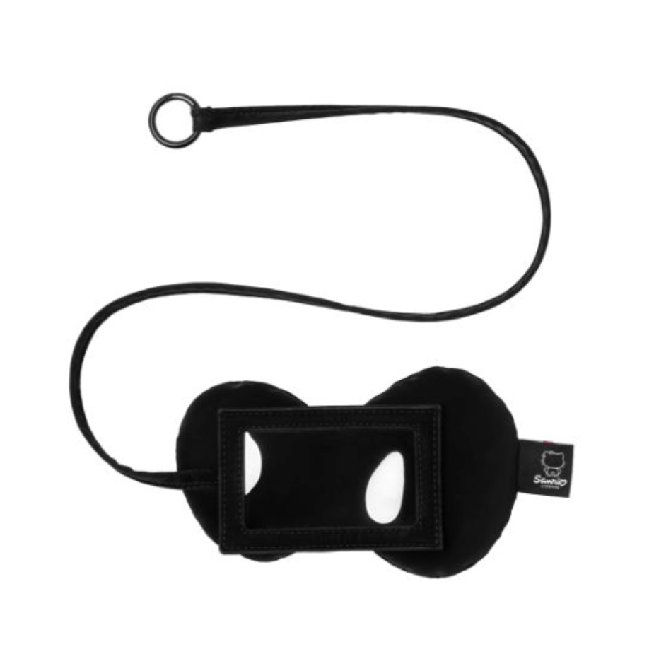 JOSEPH AND STACEY Haze Bag Charm Hello Kitty Ribbon Black