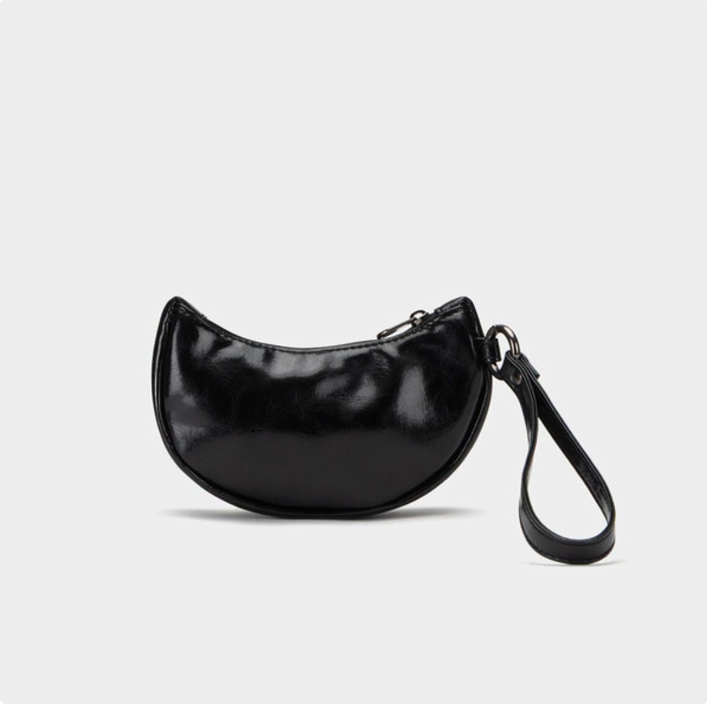 JOSEPH AND STACEY Bib Pouch Team Monchhichi Black