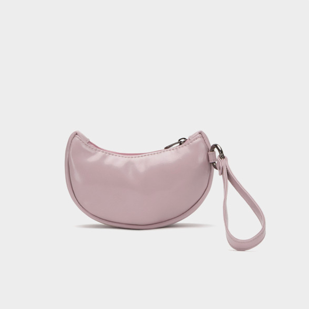 JOSEPH AND STACEY Bib Pouch Floral Monchichi Pink
