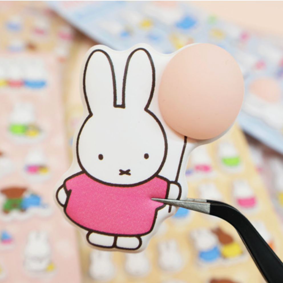 Miffy Korea | Miffy Marshmallow Soft Balloon Stickers