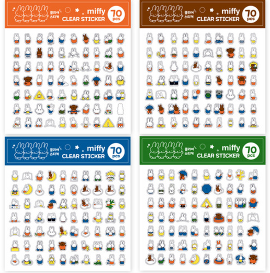 Miffy Korea | Miffy Clear Sticker