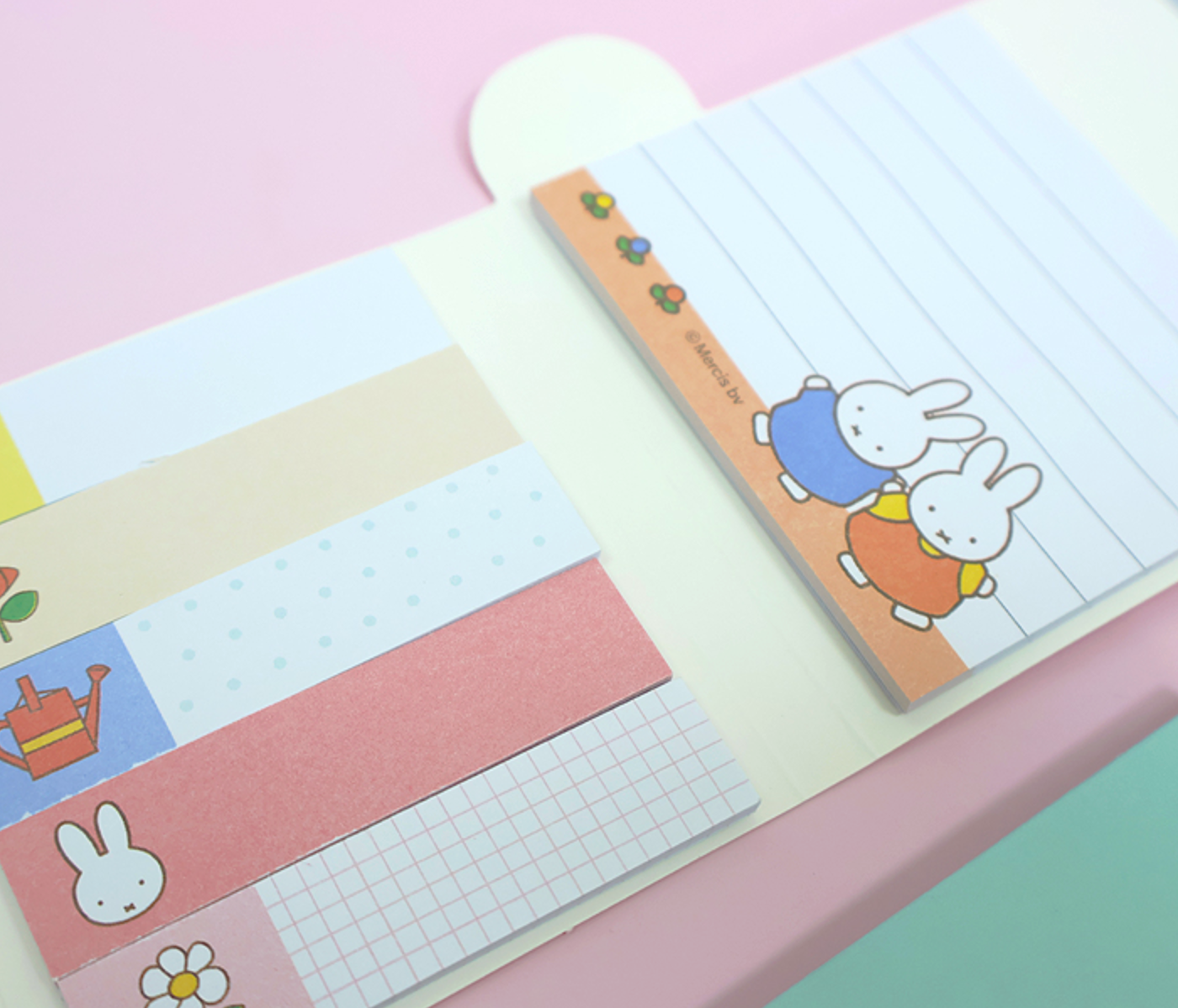 Miffy Korea | Miffy 6-Tier Adhesive Memo Pad