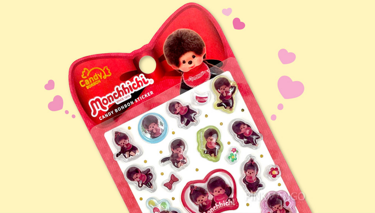 Monchhichi Korea | Monchichi Candy Bon Bon Sticker
